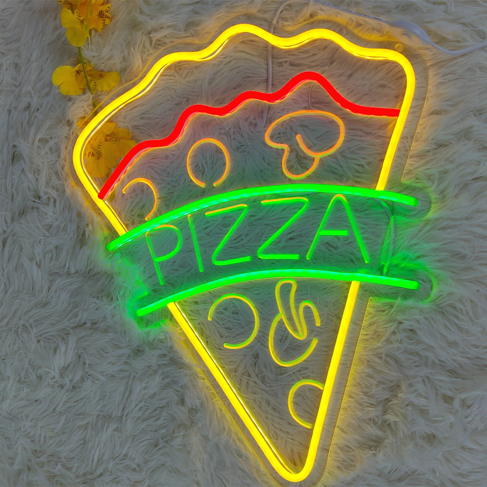 LED Neon Pizza